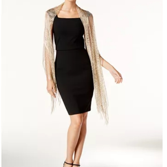 INC International Concepts Accessories Inc Metallic Evening Wrap